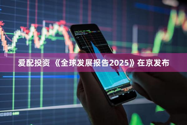 爱配投资 《全球发展报告2025》在京发布