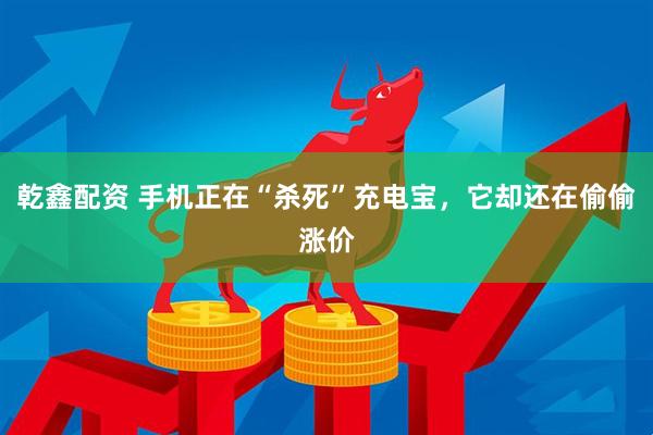 乾鑫配资 手机正在“杀死”充电宝，它却还在偷偷涨价